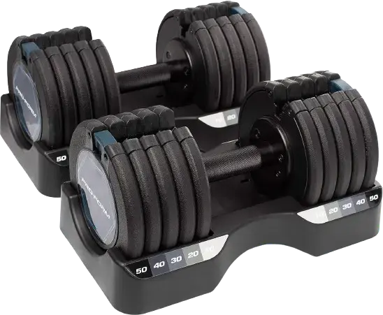 ProForm 50 Lb. Rapid Strike Dumbbell Set